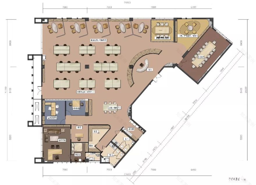 青羊工业总部基地办公室样板房 | 现代风格与人性化设计的完美结合-18