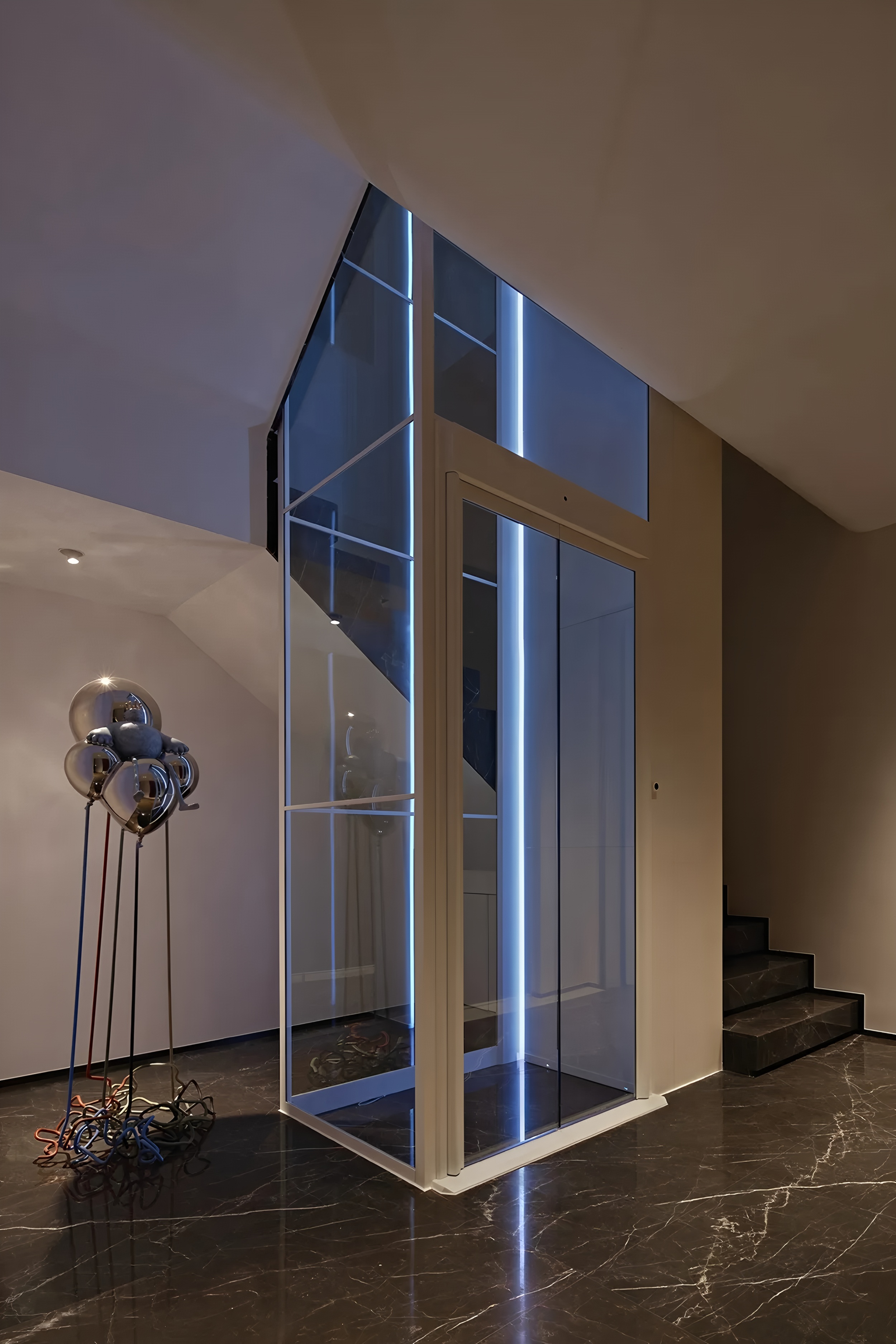 南京536㎡简约别墅丨中国南京丨观享际SKH室内设计-69