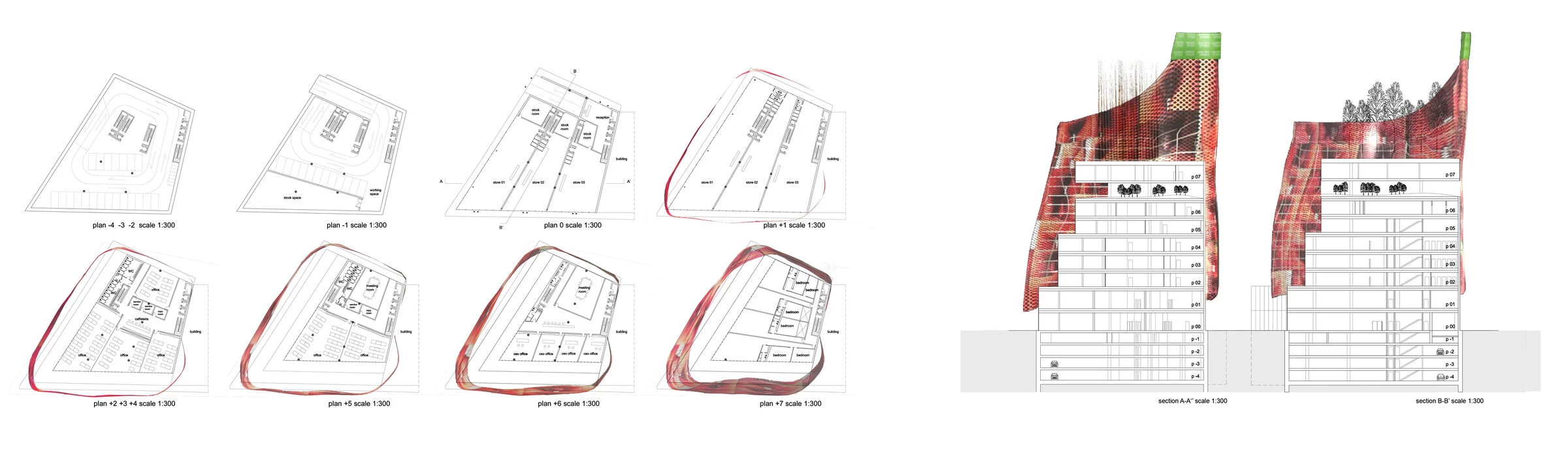 贝纳通在德黑兰的大楼丨伊朗德黑兰丨gianluca milesi architecture-27