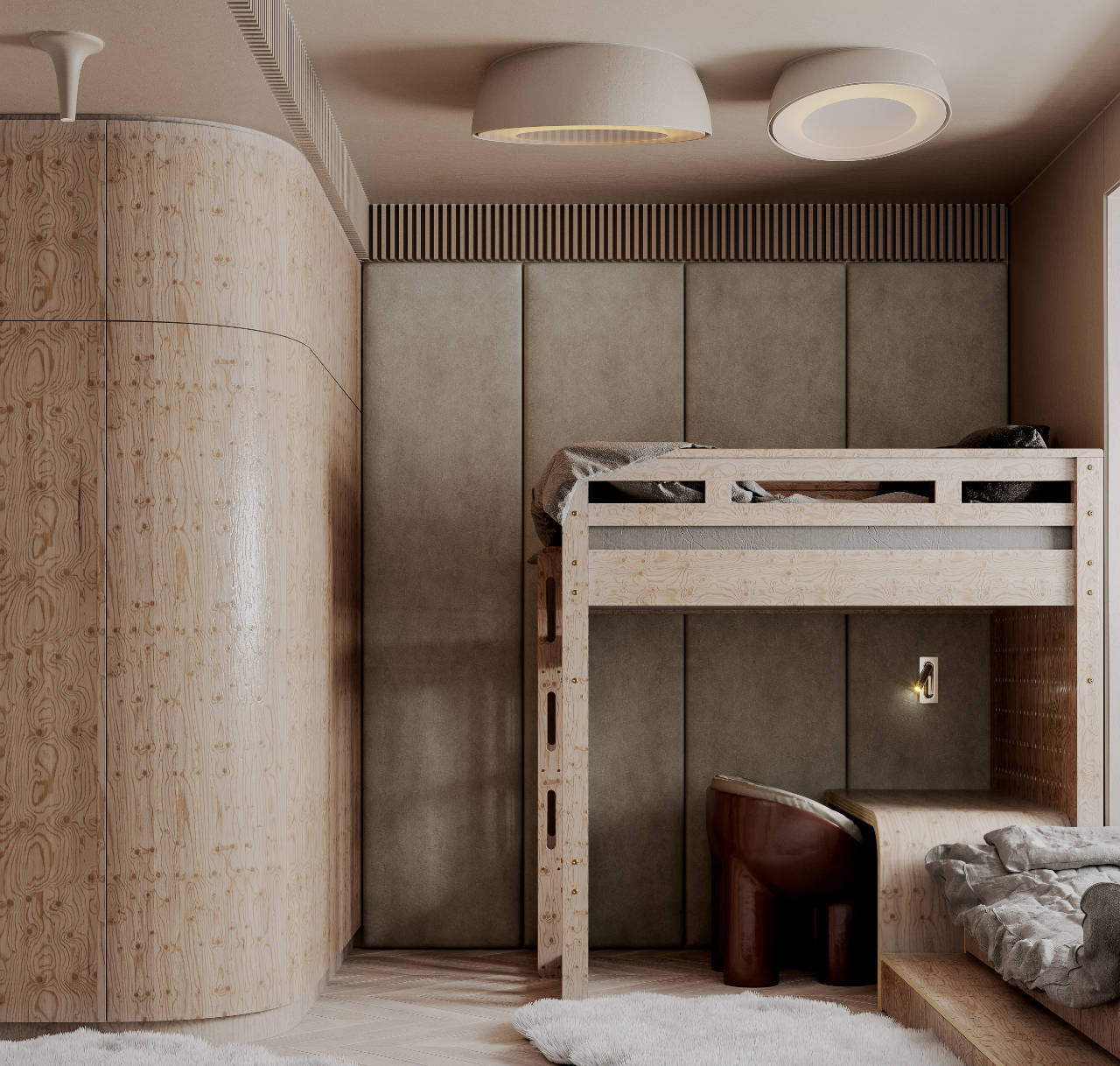 原木侘寂风，理性而优雅的空间艺术-17