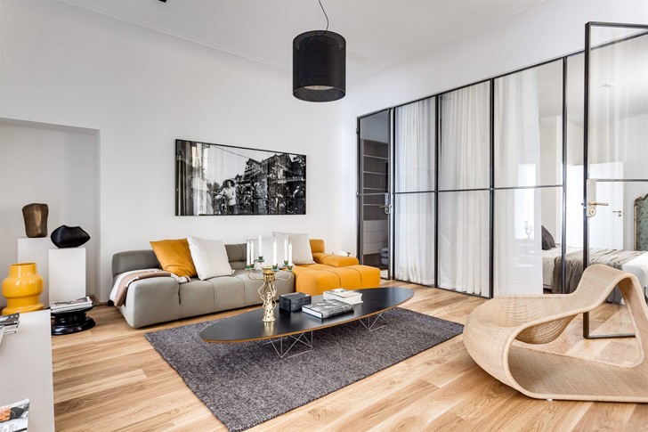 瑞典现代两居室公寓设计-2