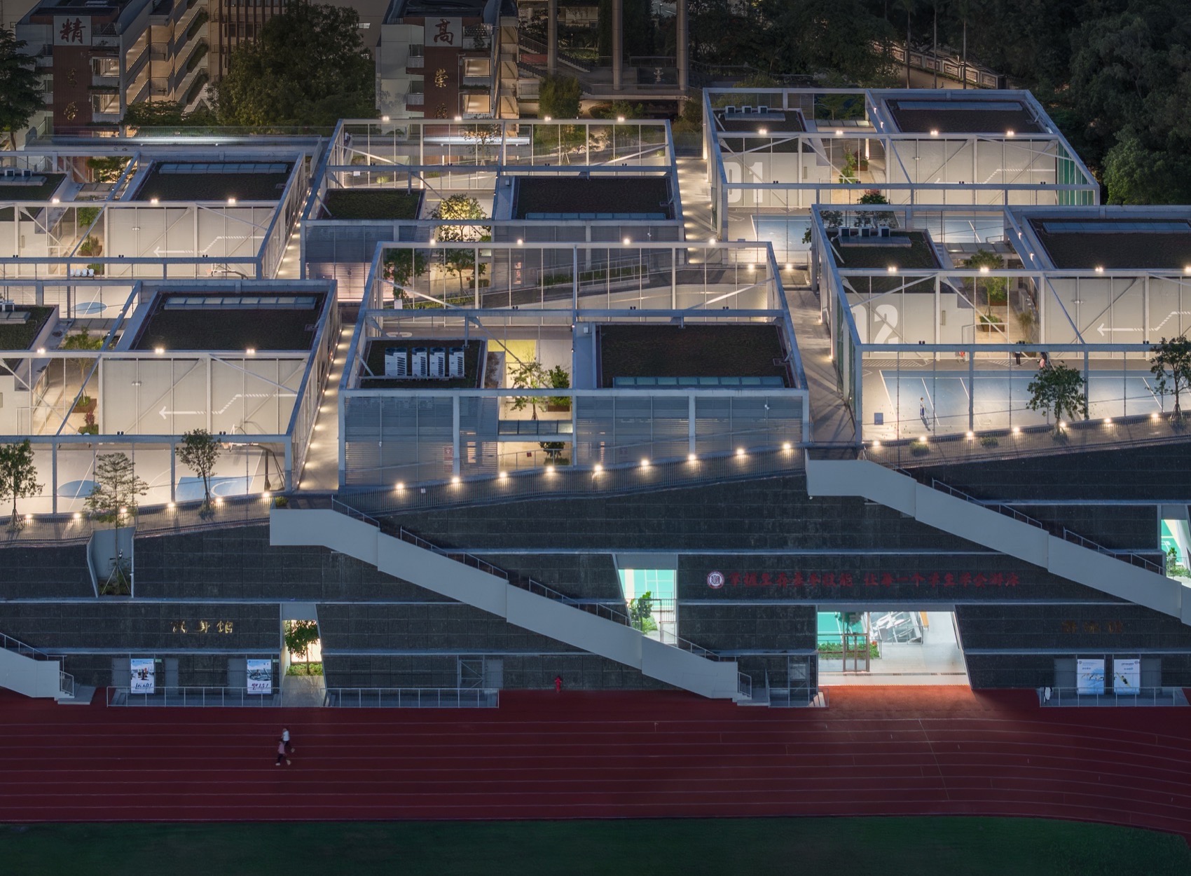 红岭高中新艺体中心丨中国深圳丨源计划建筑师事务所-137