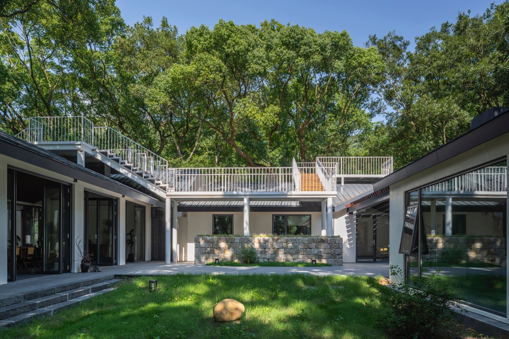 抚心集·愈丘Villa山野美宿丨中国普陀丨介隐建筑事务所-74