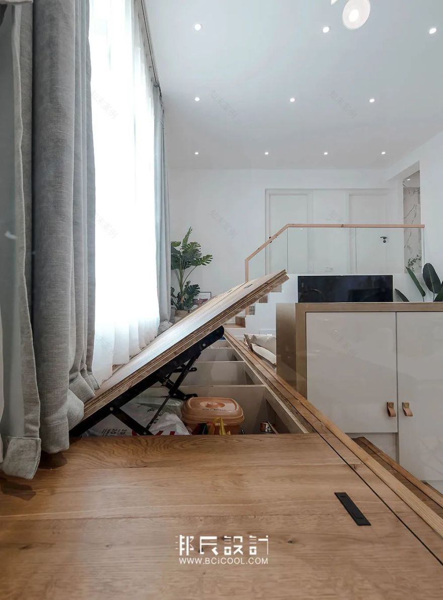 爆改二十年错层老房,暗双层变阳光三层,空间看起来大一倍-82