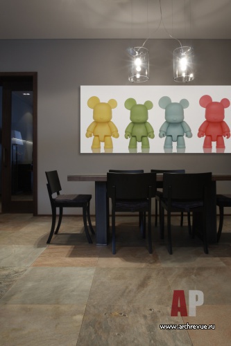 郊区现代风格住宅室内设计-30