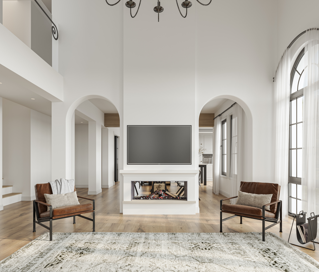 现代美式|3D渲染图-3