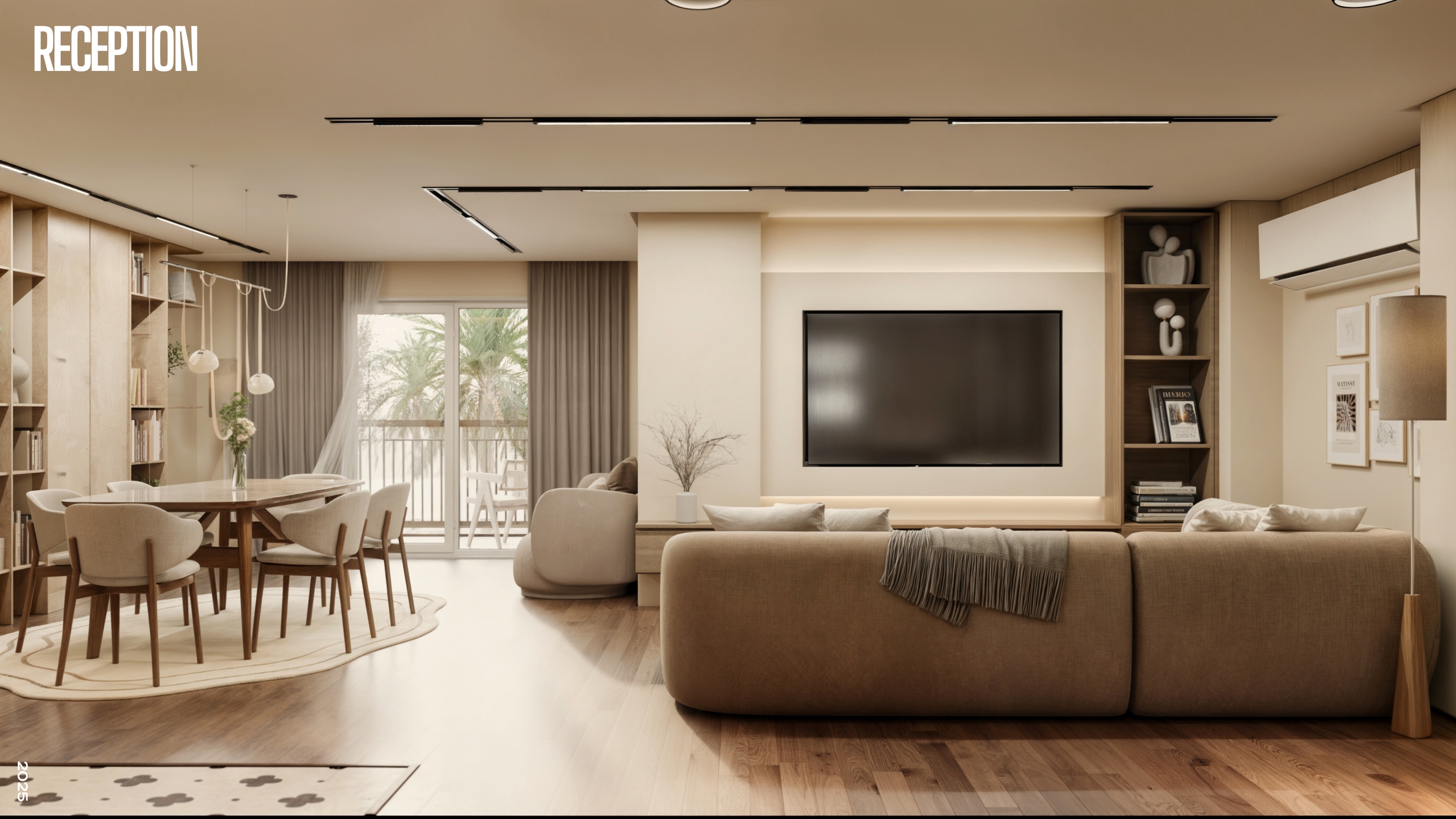 柔和简约公寓内饰丨埃及丨Freelance-8