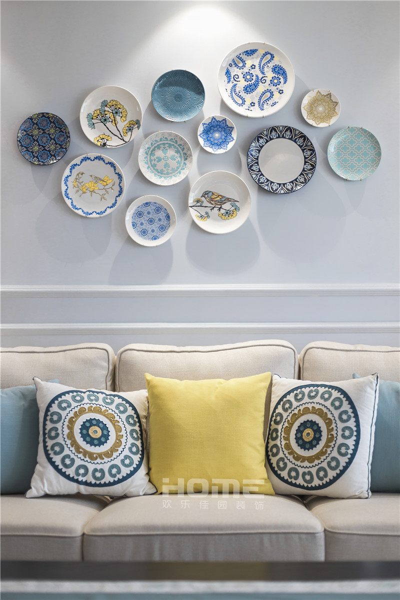 两江国际 126 平美式小清新,Tiffany 蓝打造浪漫梦境-31