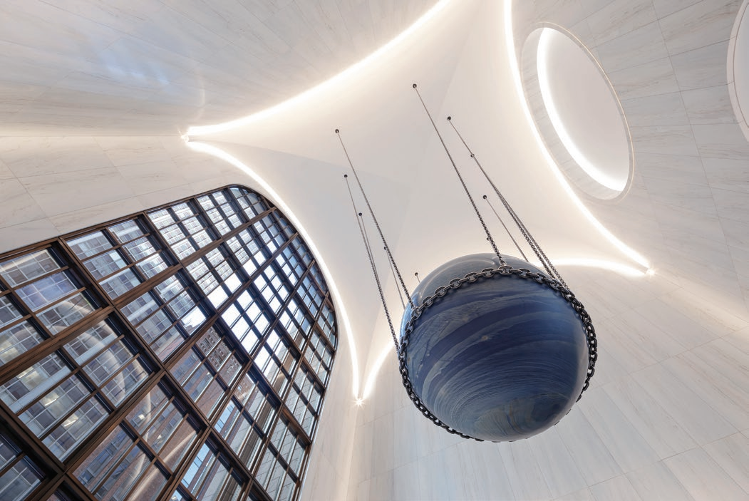 550 Madison 大楼大堂丨美国纽约丨Gensler-0