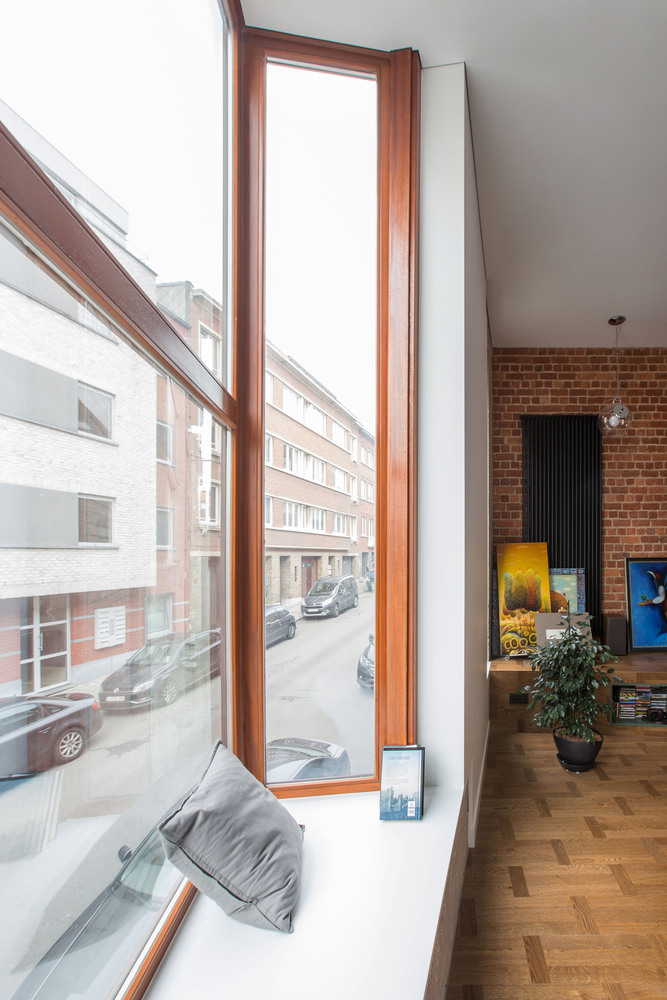 比利时布鲁塞尔 Brickwall 排屋翻新-42