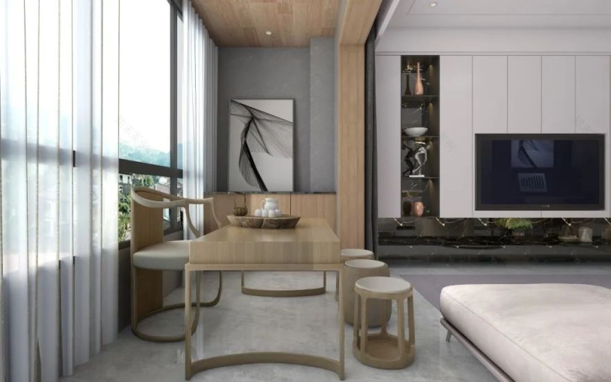 现代简约风格,打造 150㎡三室两厅的温馨家居-28