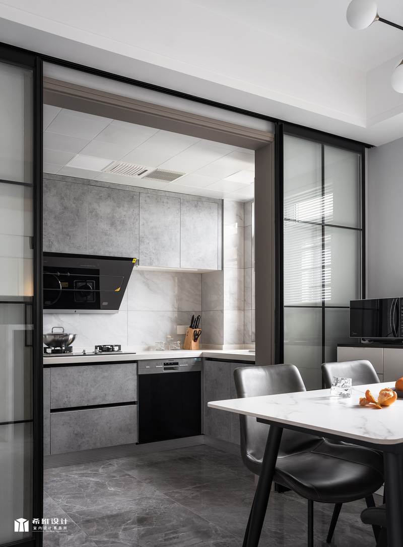 现代风格打造舒适三代同堂之家丨中国北辰丨杨小年-23