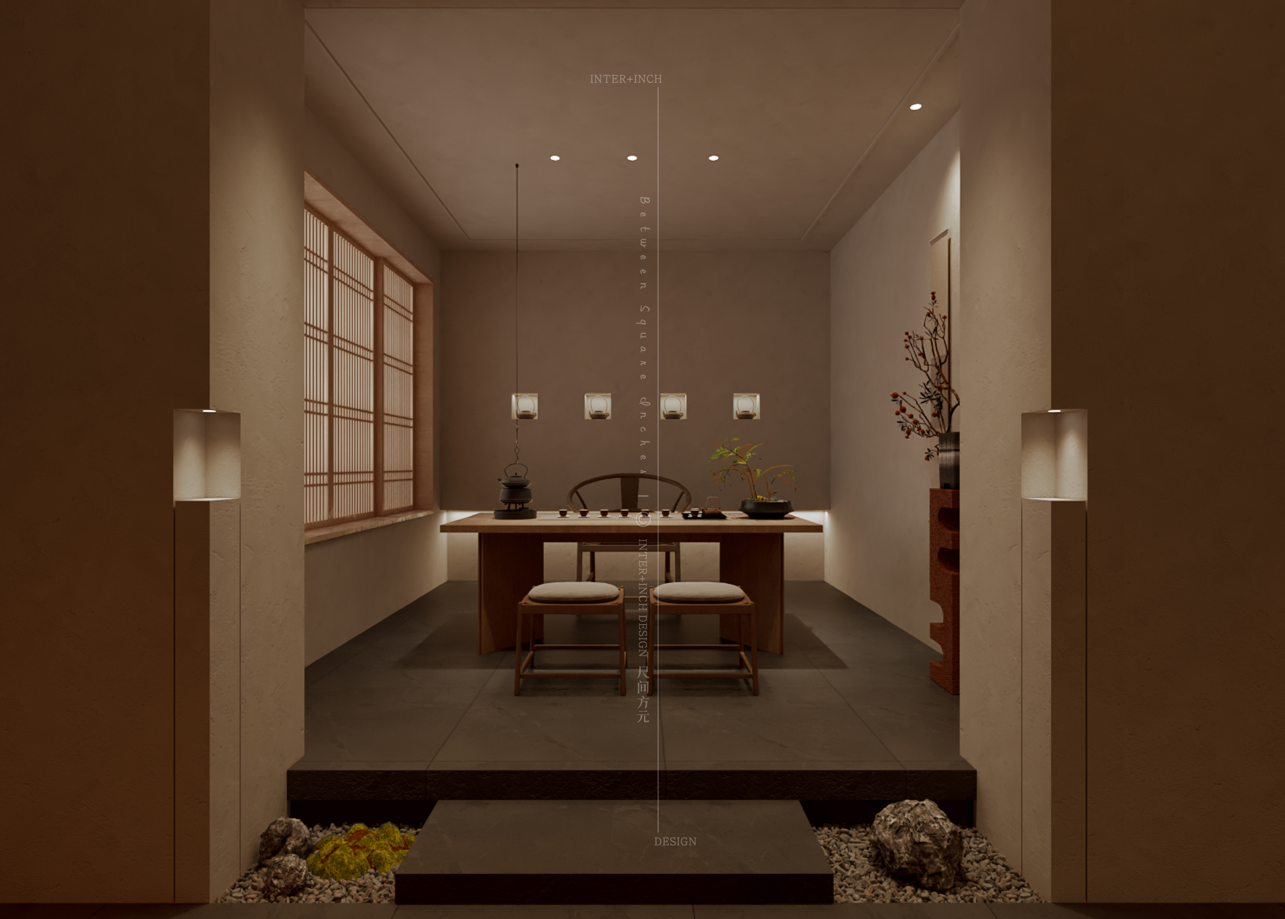 禅意新中式茶室商业空间设计丨尺间方元-23