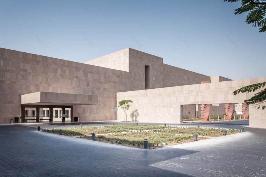 LEGORRETA 的卡塔尔乔治敦大学设计-3