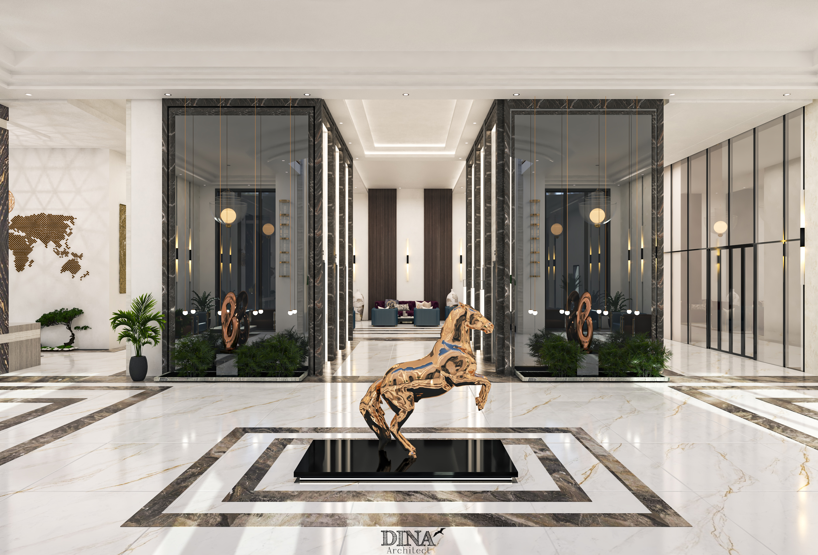 吉达万豪酒店丨Almamlka design-0