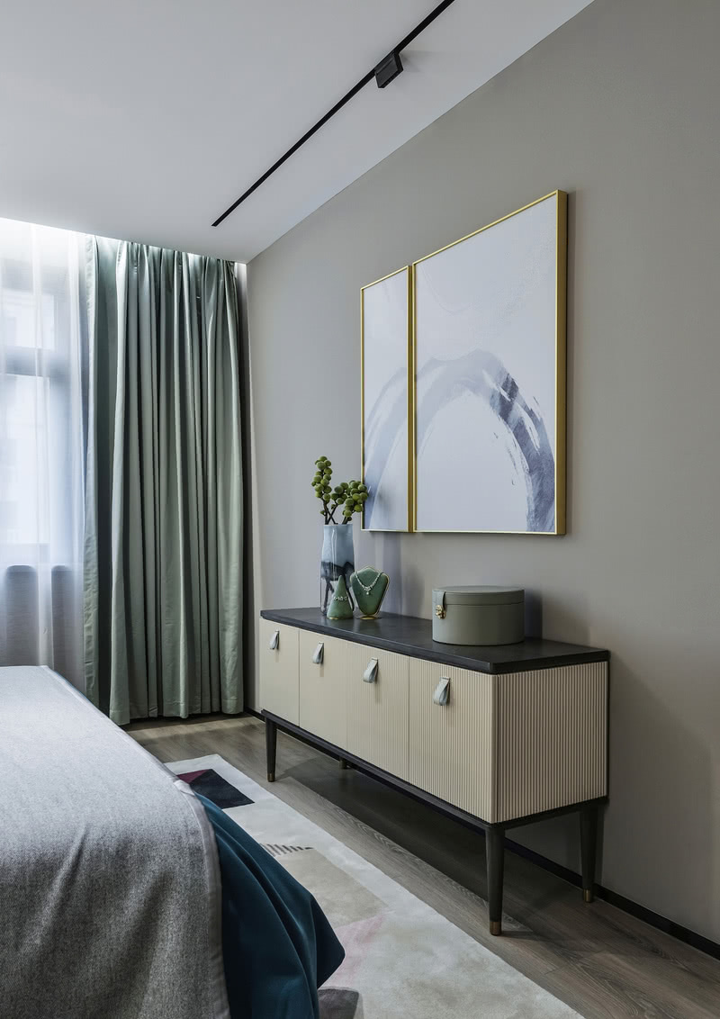 新疆乌鲁木齐·首府公馆A1户型样板房设计丨中国乌鲁木齐丨新疆室内设计联合汇“新设汇”-48