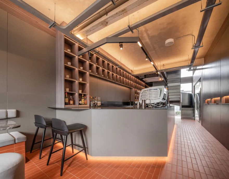 Progress Coffee Bar and Madgrey Tattoo Studio | TasteSpace | Archello-6