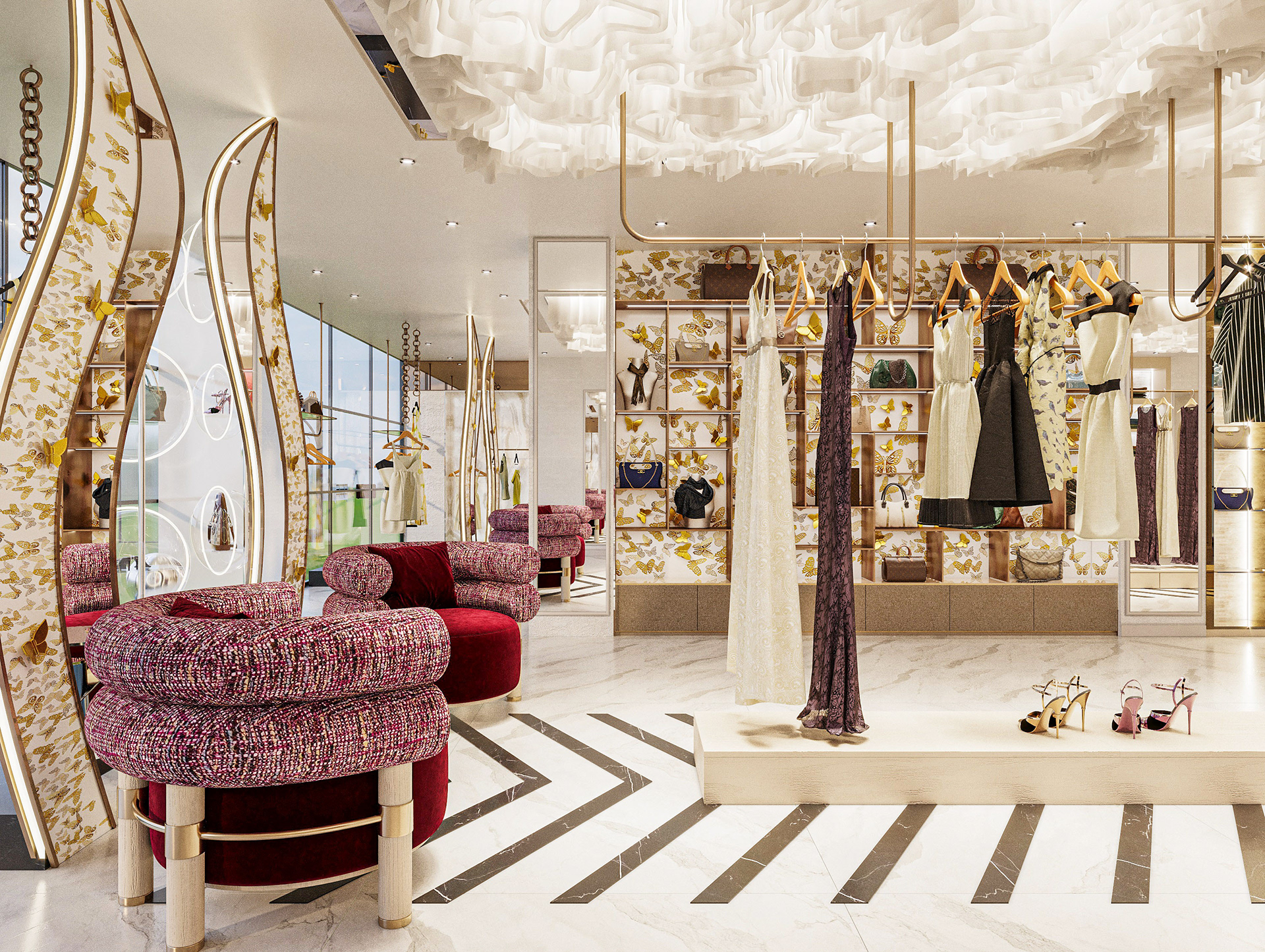 Women Clothıng Store 室内设计丨Dilan Demircigil-16