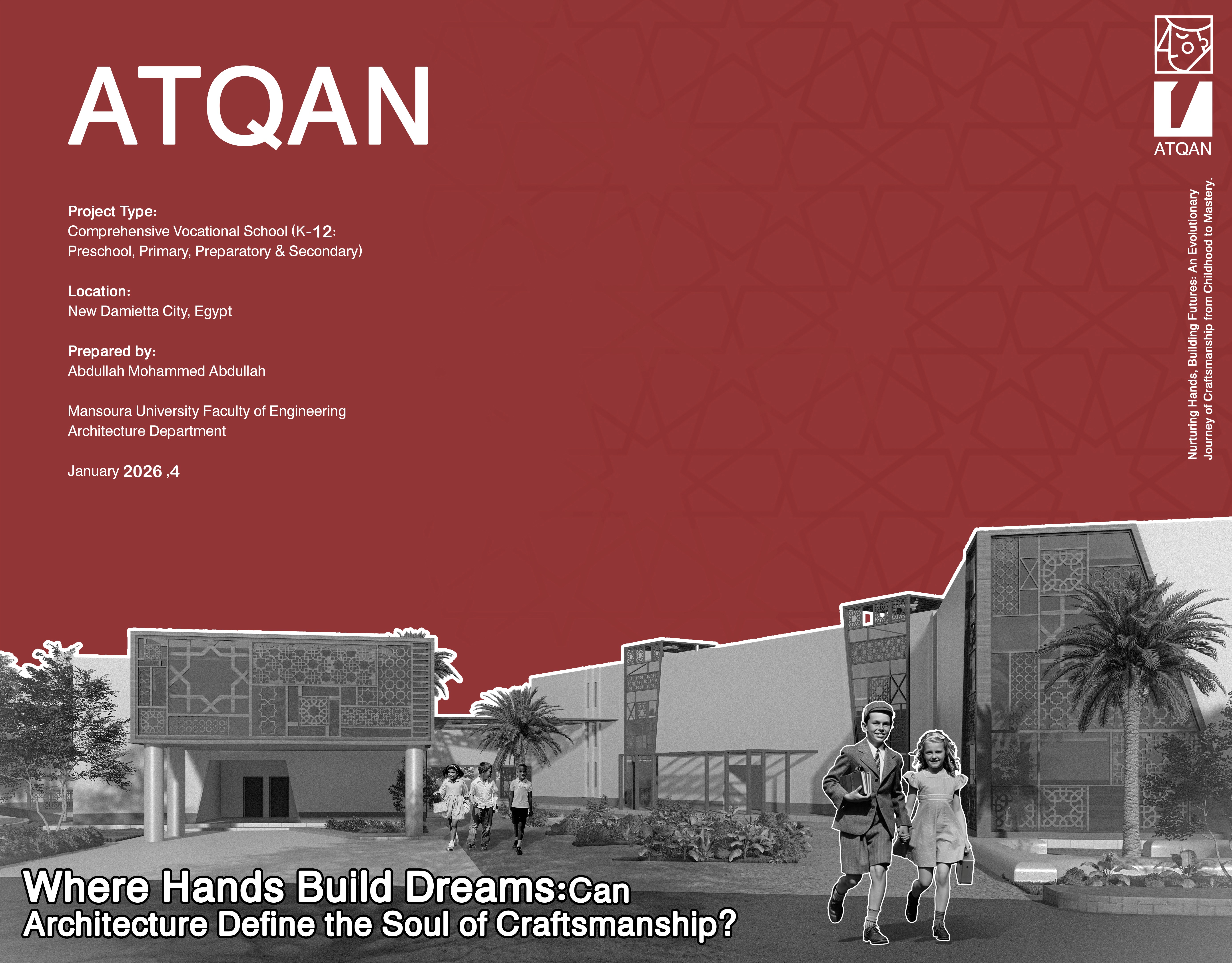 ATQAN: Vocational Woodworking School Design-0