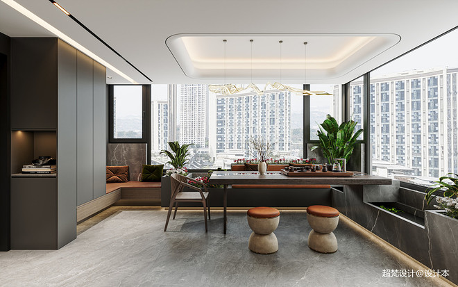 复式230平米装修案例-16