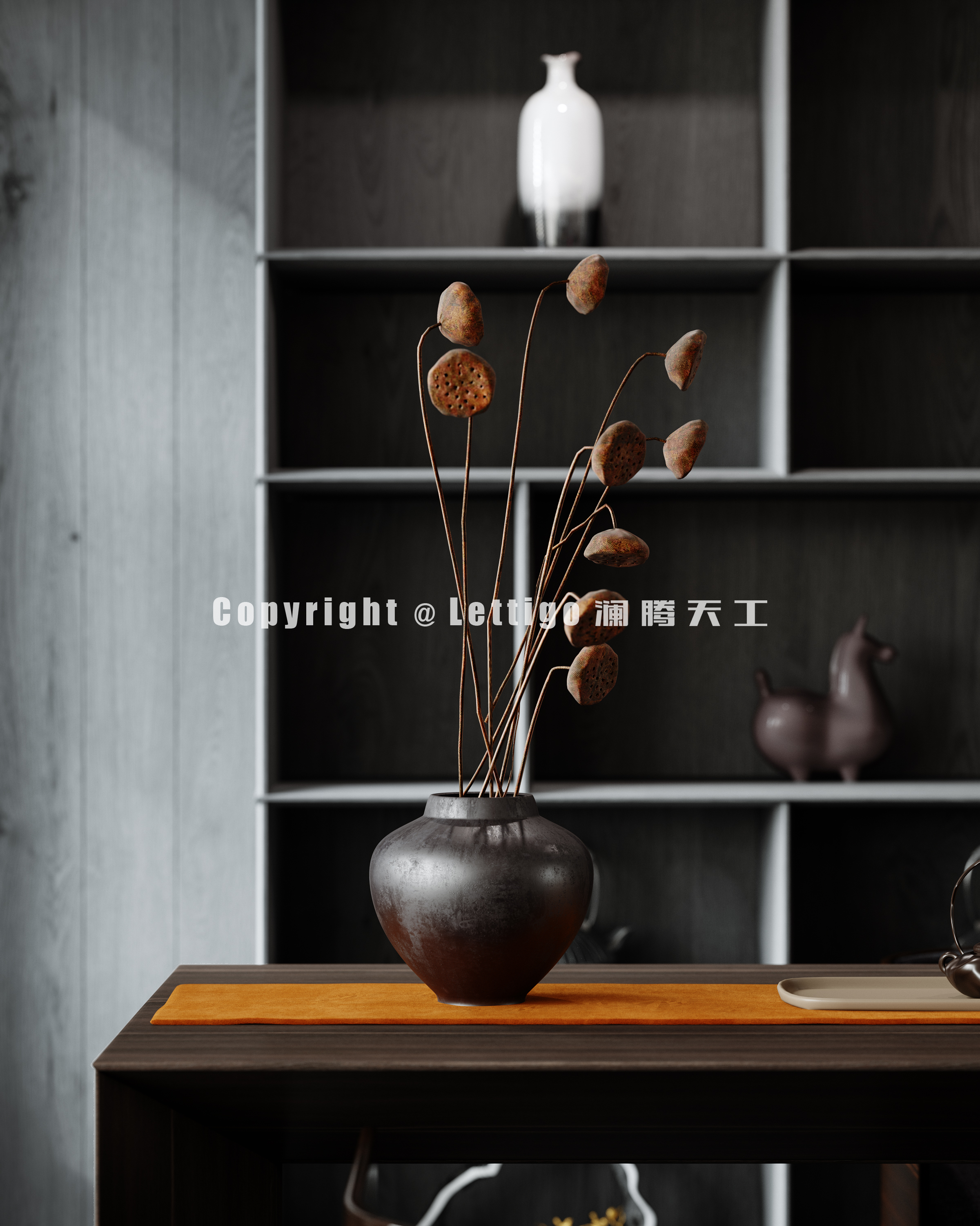 现代暗黑风，黑色作为主基调，打造酷黑霸总风-4