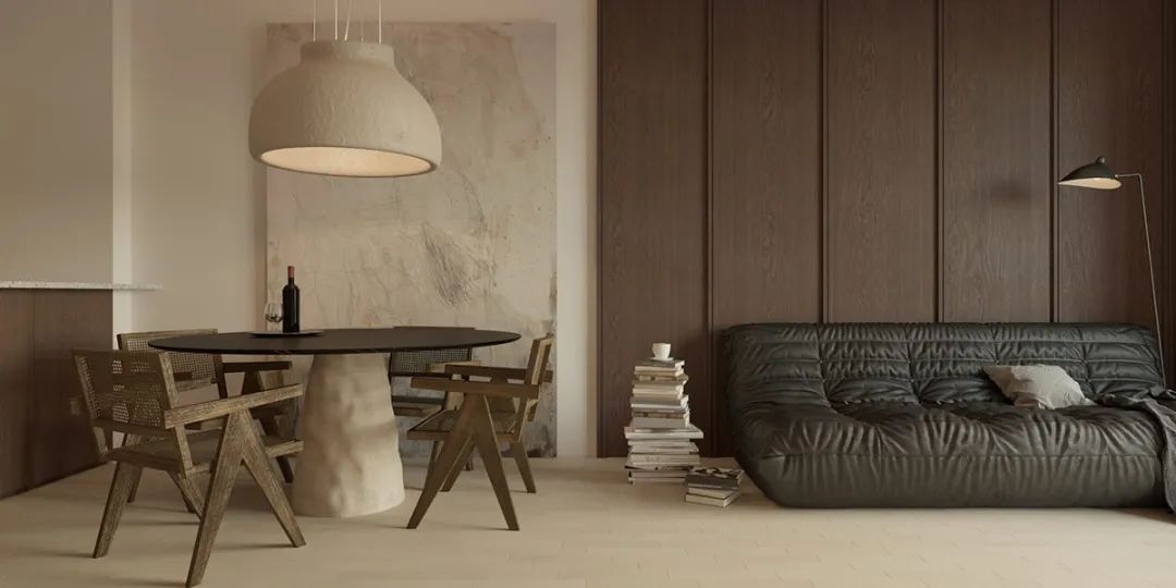 现代米色客厅设计 40 例，时尚元素打造惊艳空间-38