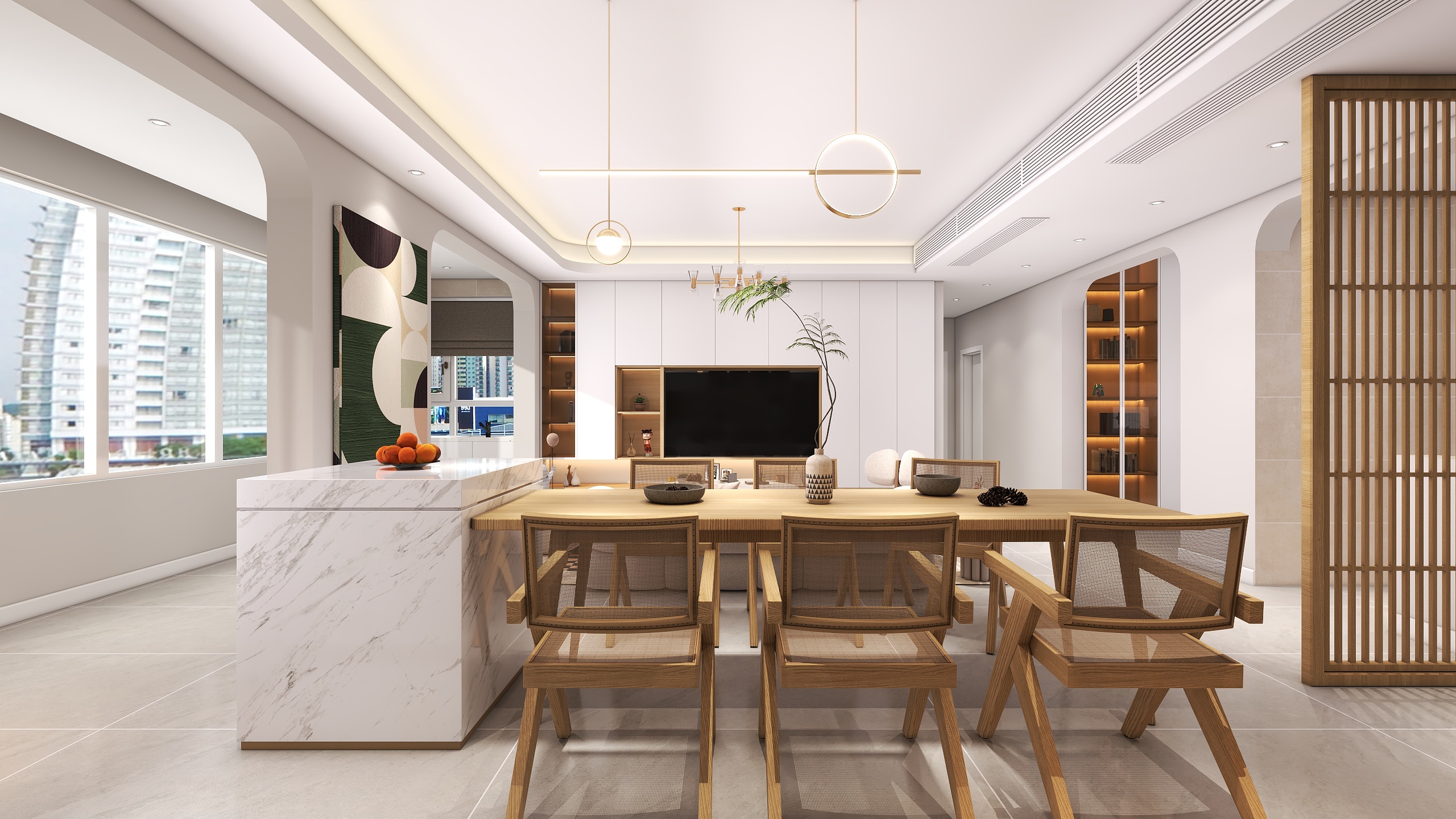 四川成都听湖九园（142平现代简约四居室）-28