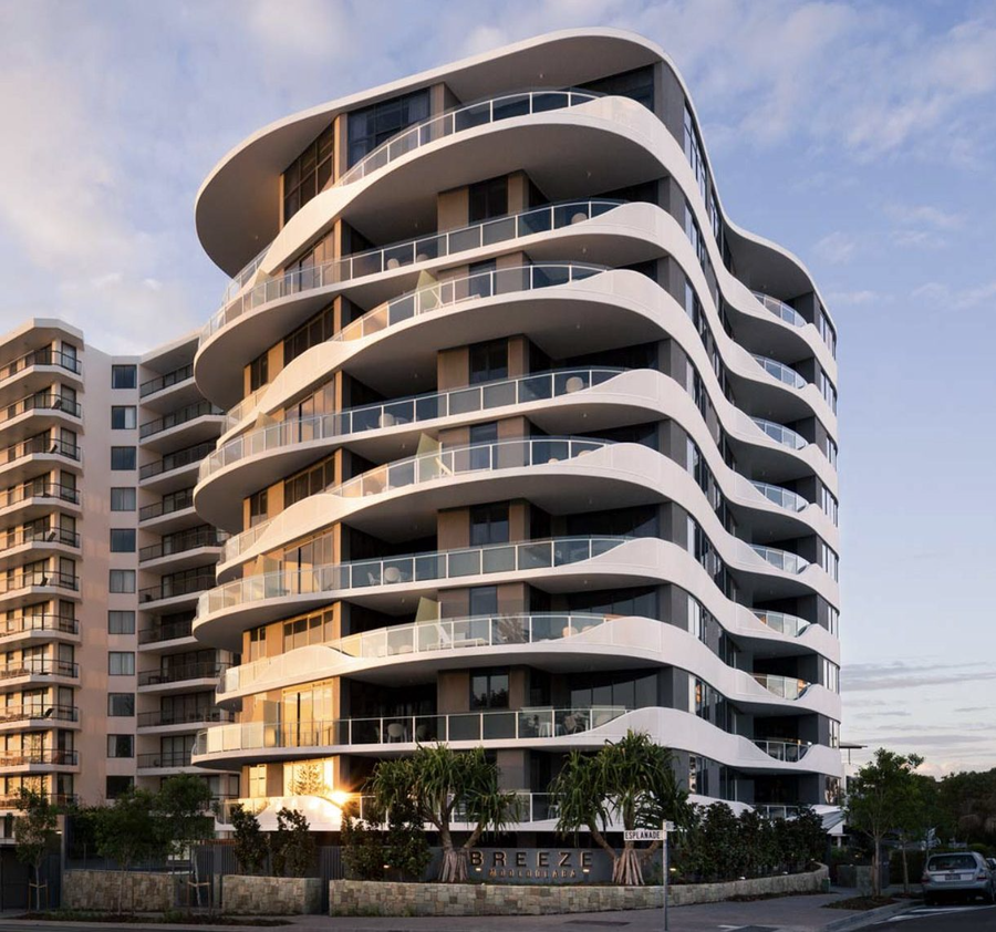 澳大利亚曲线公寓设计,自然融入城市生活-12