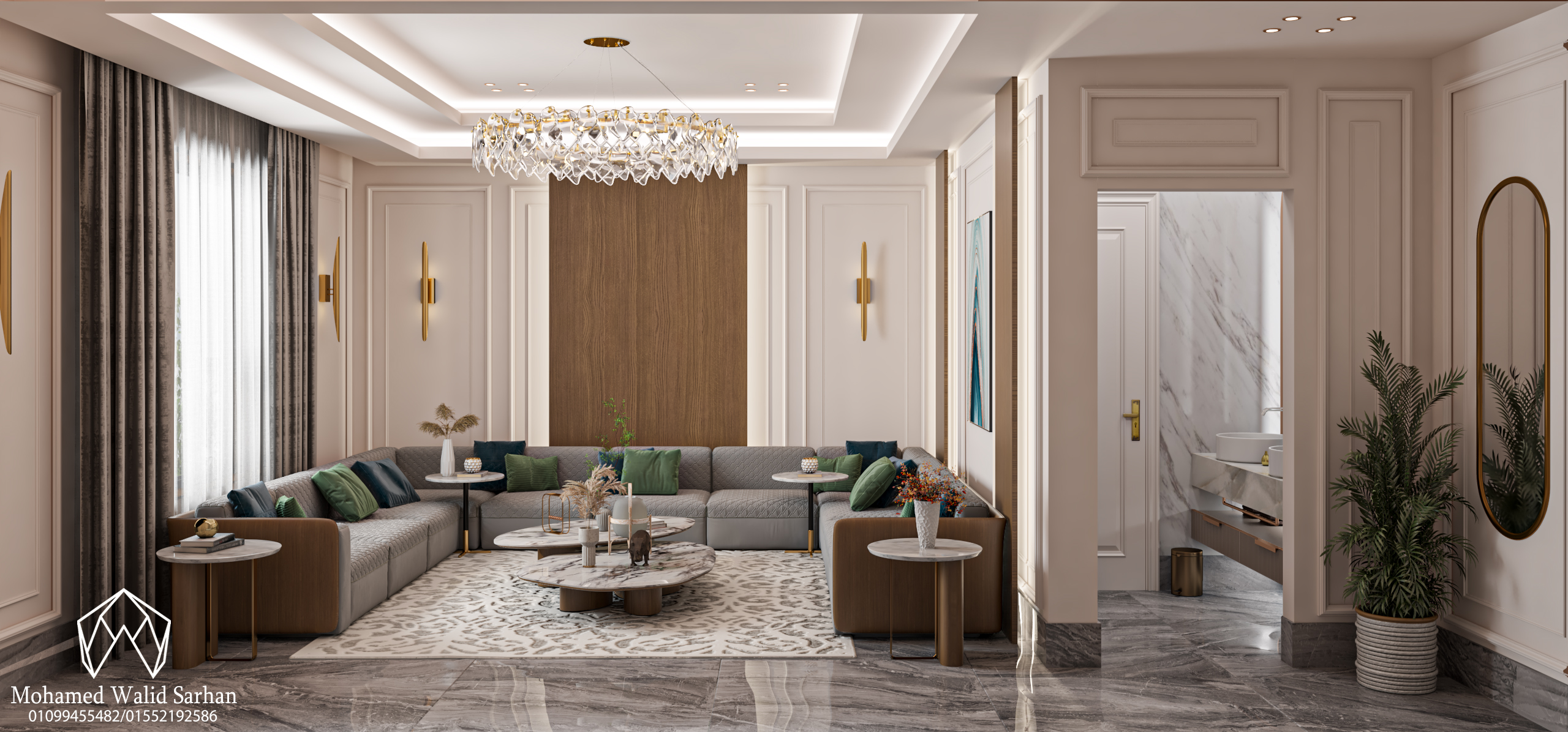 Dewanya (MAJLES) with bathroom-5