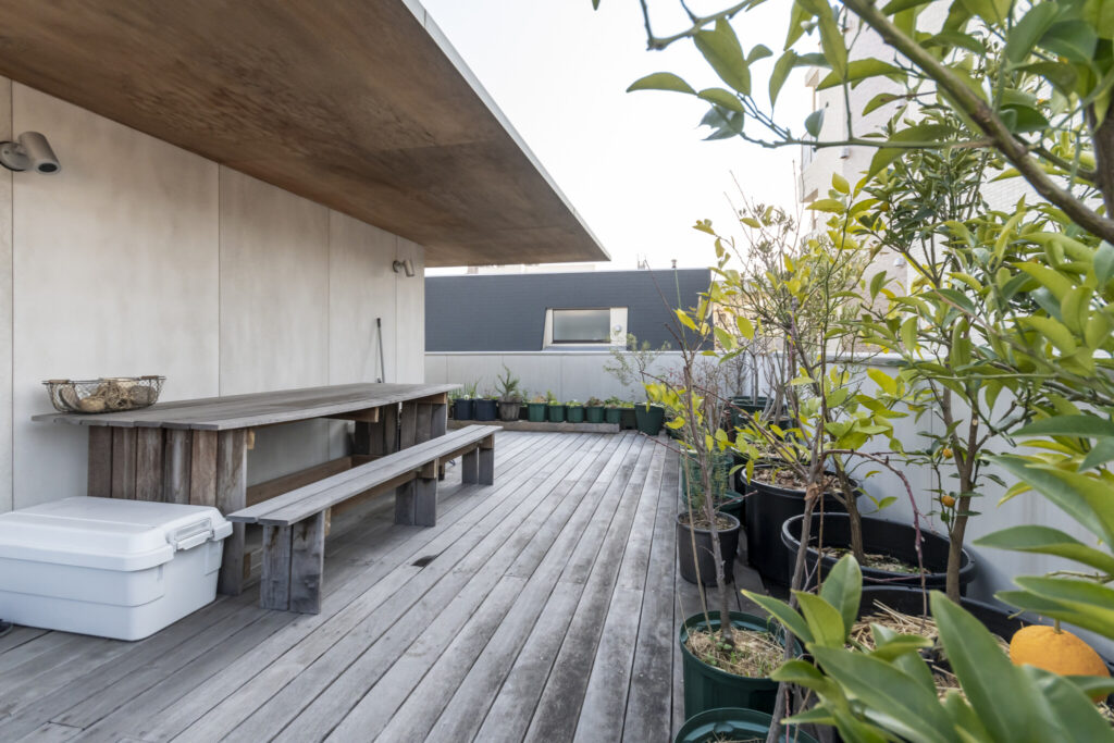 “路地庭”と“屋根庭”のある家　吹き抜けの窓を開けると心地の良い半屋外空間に | Architecture | 100%LiFE-15