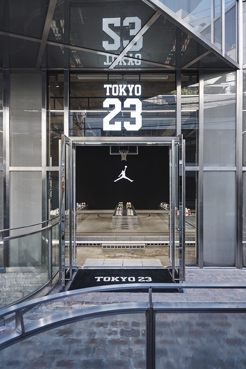 原宿 Jordan 品牌店室内设计丨日本东京丨SAKUMAESHIMA-7