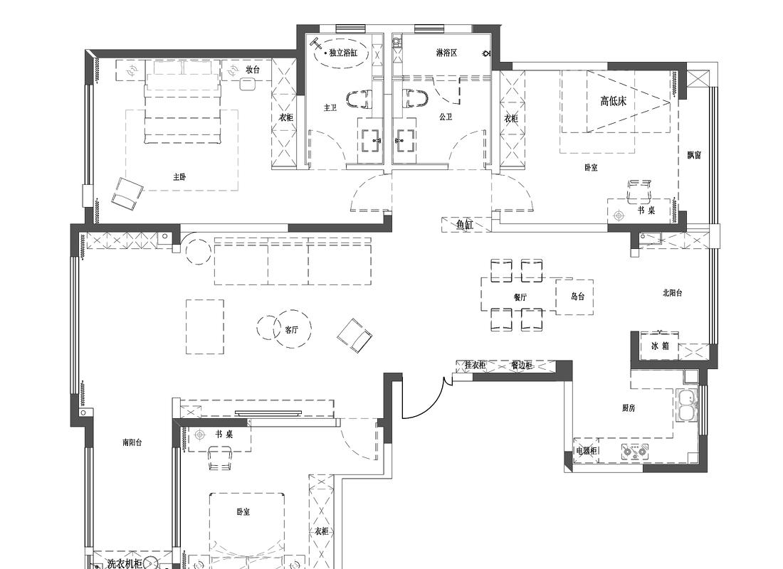 
180平现代私宅 -0