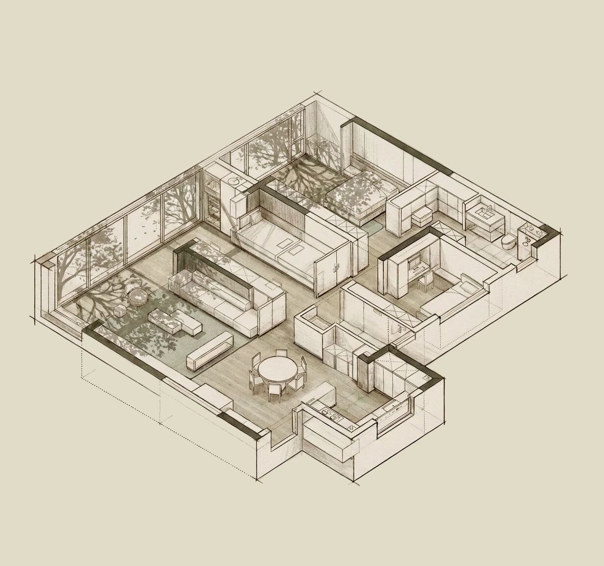 空间设计  设计师林阳自宅-36