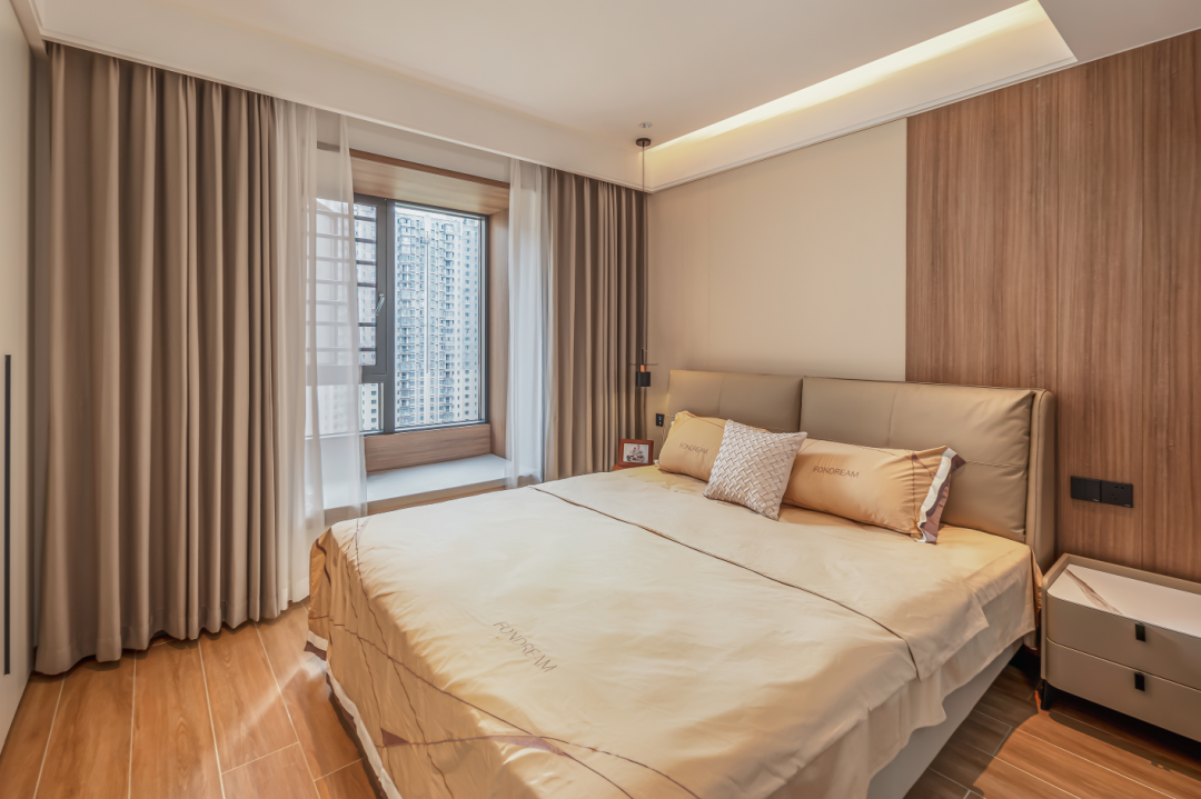 原木极简,去客厅化的温馨家居丨中国长沙丨周笙笙建筑装饰设计-21