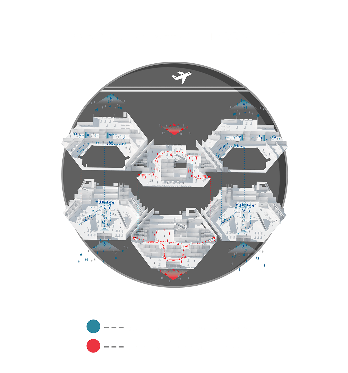 悬浮披肩机场 | 创新商务航空设计-14
