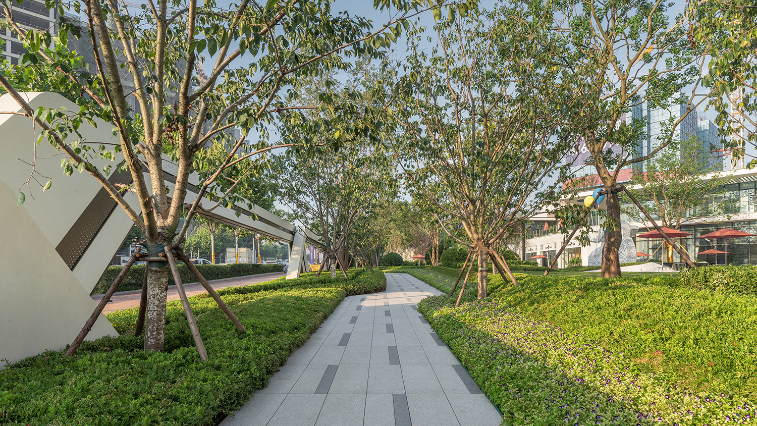 青岛青特星城河西示范区景观-10