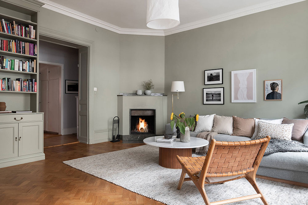 宁静舒适的北欧风格公寓-9