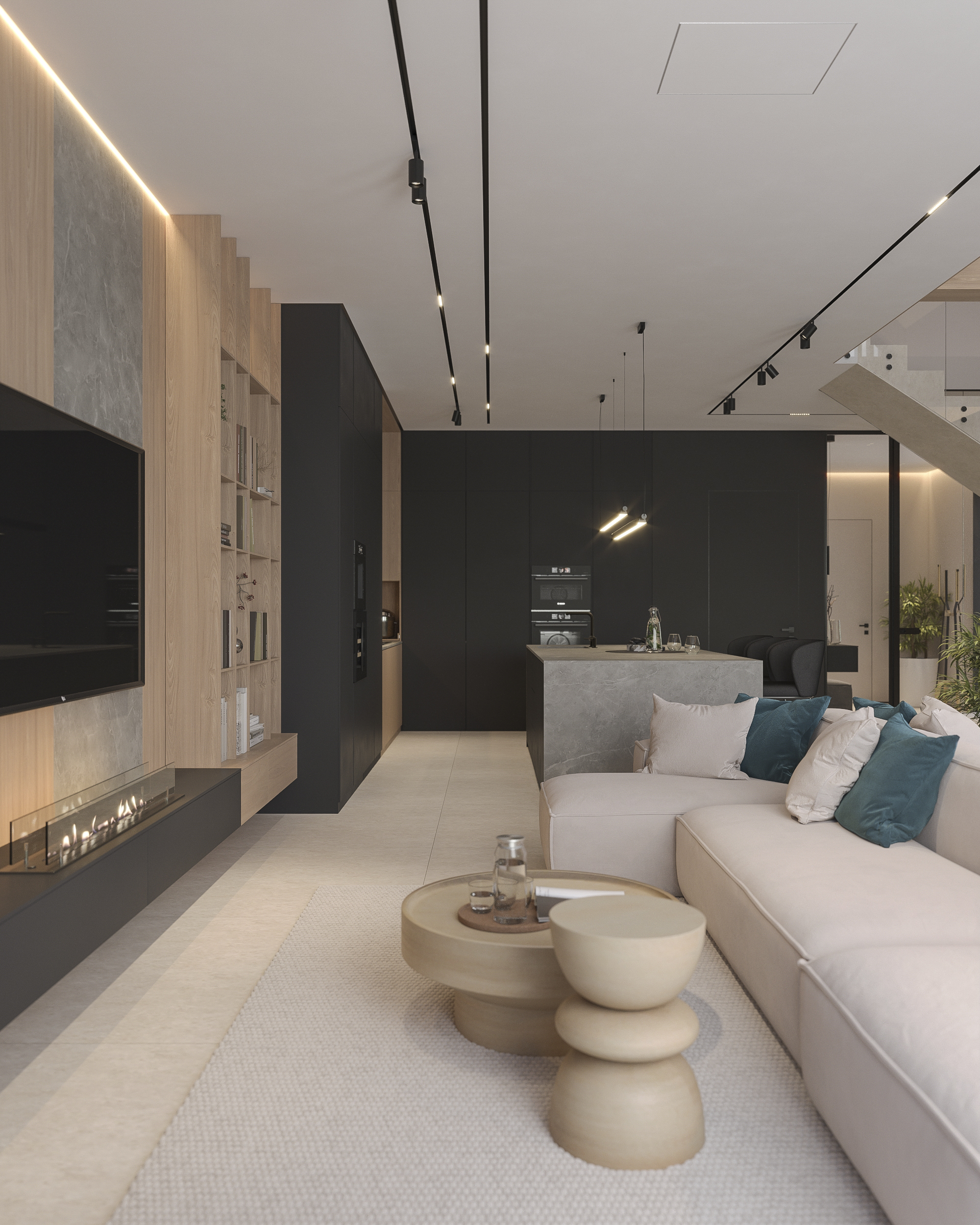 House in a modern style #K1-14