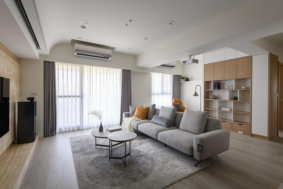 家装设计案例鉴赏——日系清新无印风简约小窝-11