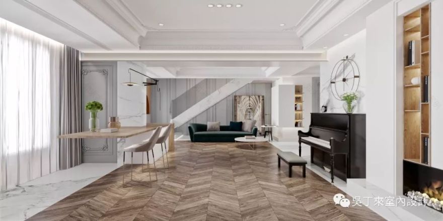 白色优雅 | 吴丁来室内设计团队的 2019 焕新之作-15