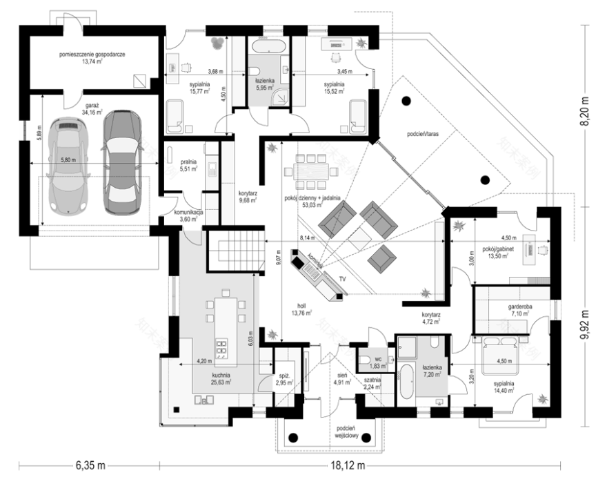 别墅项目:公园别墅6号-18