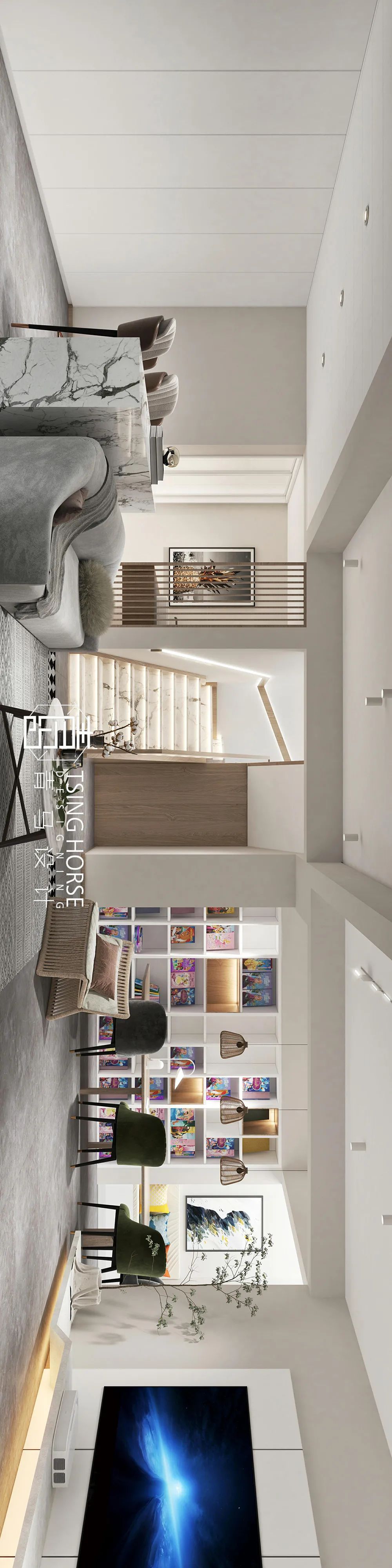 科为城墅 240㎡现代极简风大平层 | 青马打造静谧生活空间-102