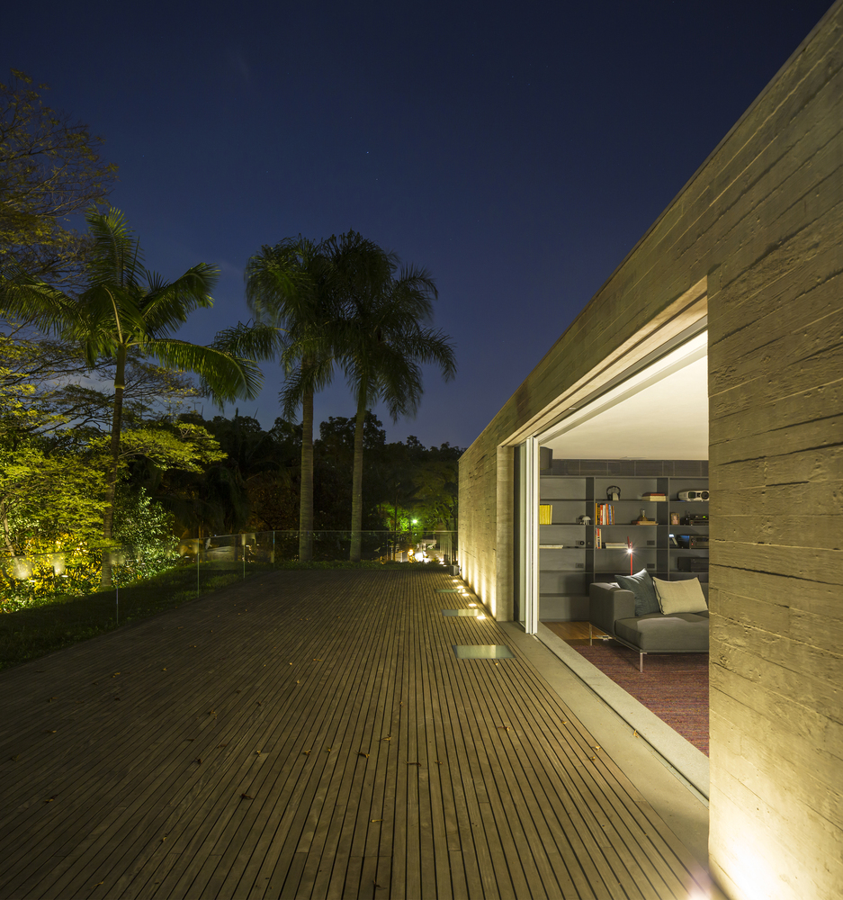 巴西 3V 住宅 | 混凝土与木质的透明对话-51