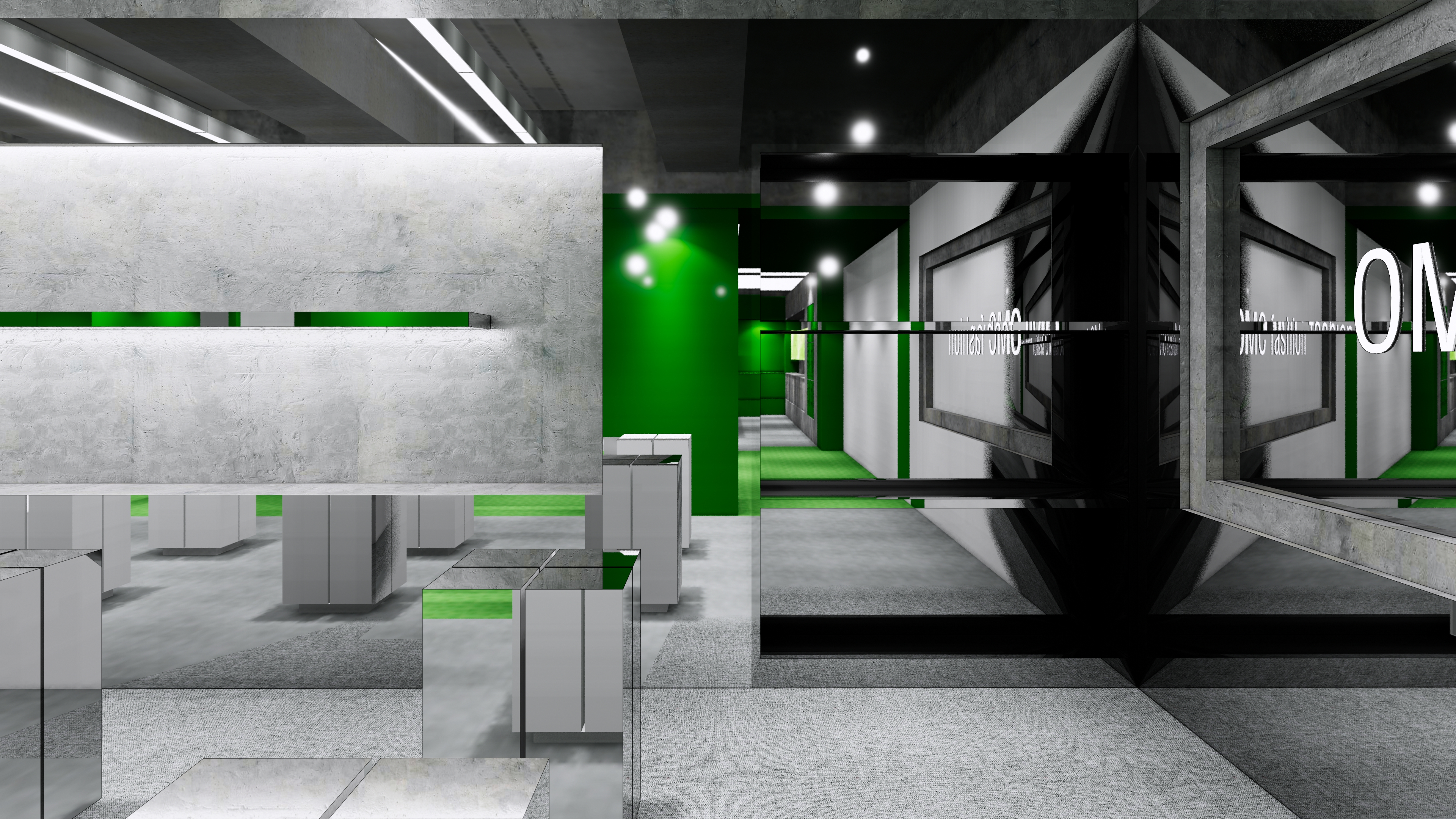 服装展厅集合店商业空间设计-23