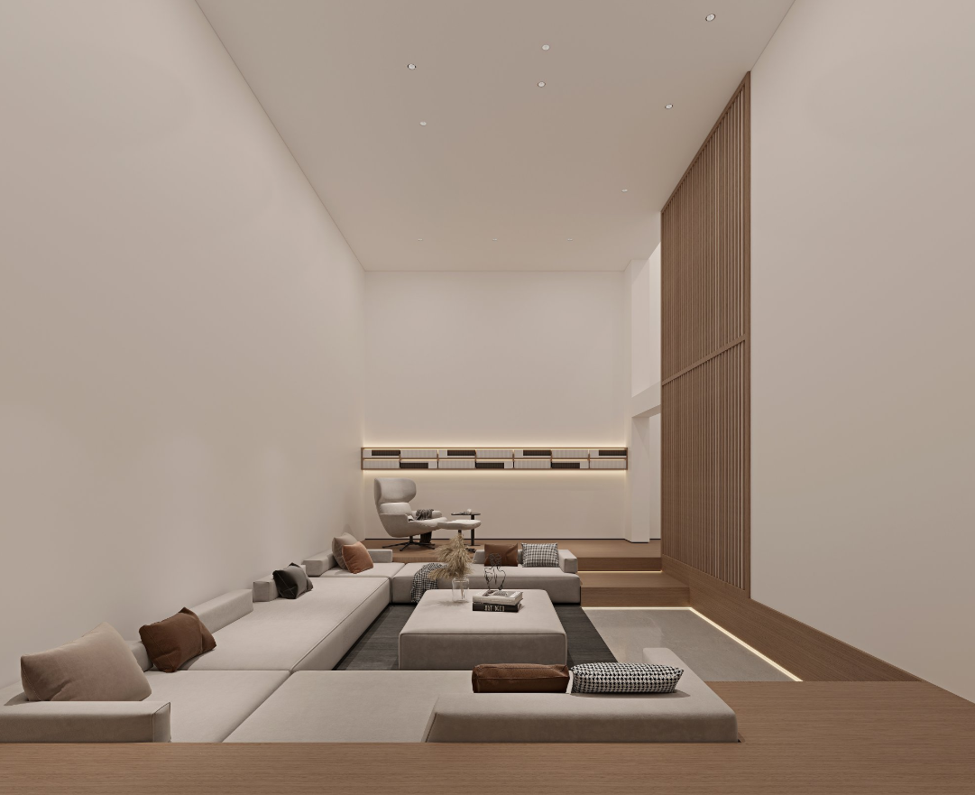 现代原木风平层-6