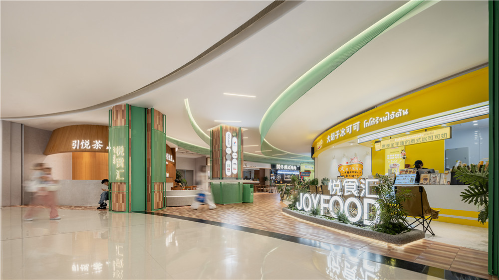 成都大悦城“悦食汇”食集空间改造丨中国成都丨四周建筑-3