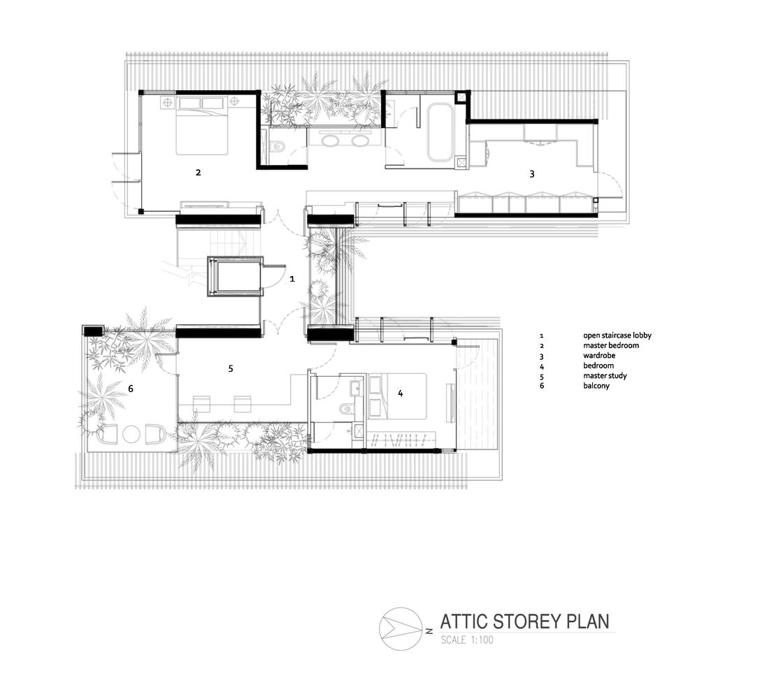 新加坡绿色梯形住宅-37