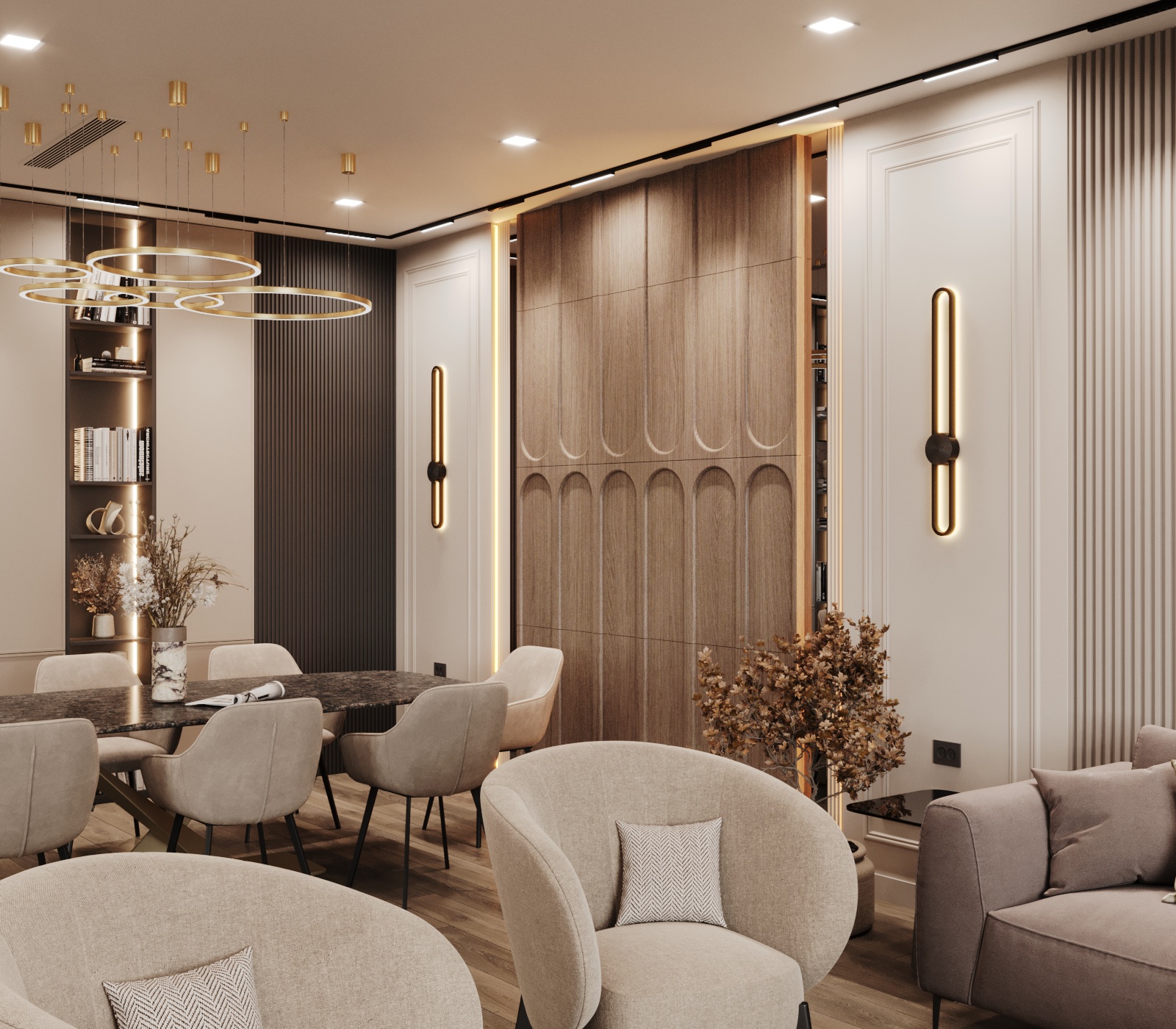 400平方米的房屋室内设计丨亚美尼亚丨Design_14-30