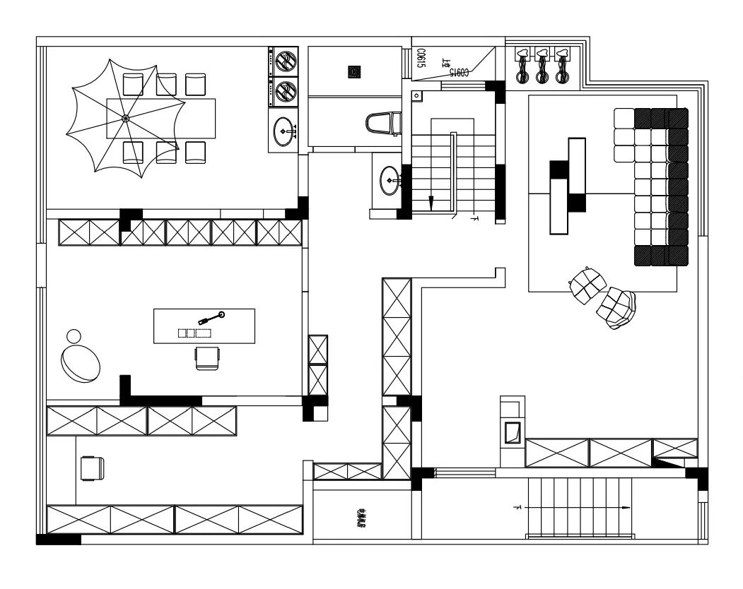 现代轻奢私宅设计丨山舍空间设计-72
