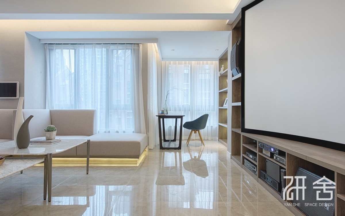 锦绣花城 120㎡清新珥本风设计,打造家庭娱乐休闲空间-30